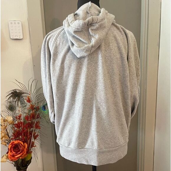 American Eagle gray hoodie, size juniors, medium - Picture 4 of 5